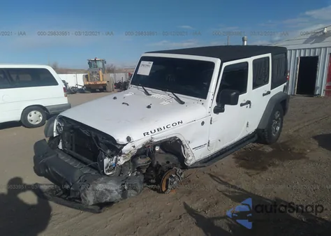 2013 Jeep Wrangler Unlimited Rubicon z USA, uszkodzony, nr VIN 1C4HJWFG0DL681417